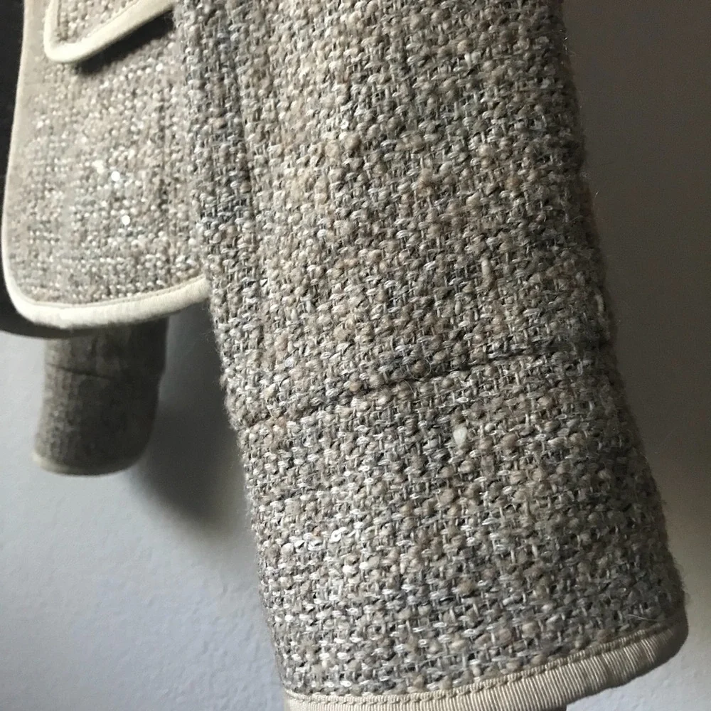 NWOT J. Crew Collection Sequin tweed blazer